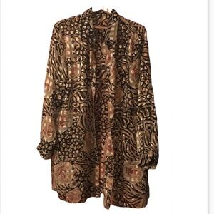 🌹HP 🎉 Pl Size 🆕 NWOT Vintage Women's Blouse, Size 14